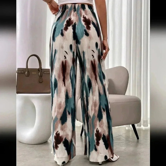 Tie-Dye WideLeg Casual Pants - Picture 3 of 5